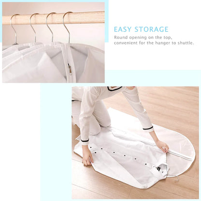 Waterproof & Dust Proof Hanging Garment Bag (Pack of 5)